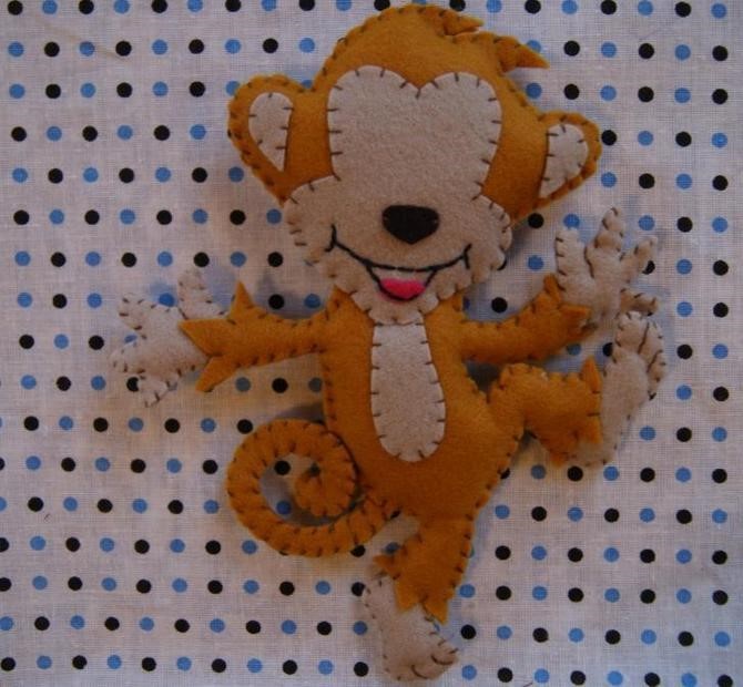 обезьяна из фетра_4 обезьяна из фетра_4