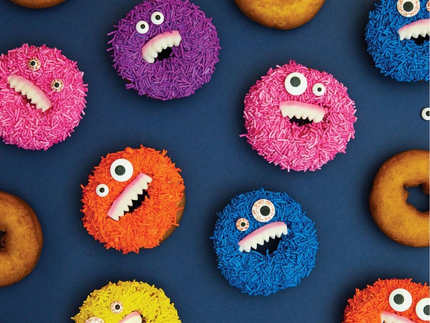 Смешные пончики Смешные пончики