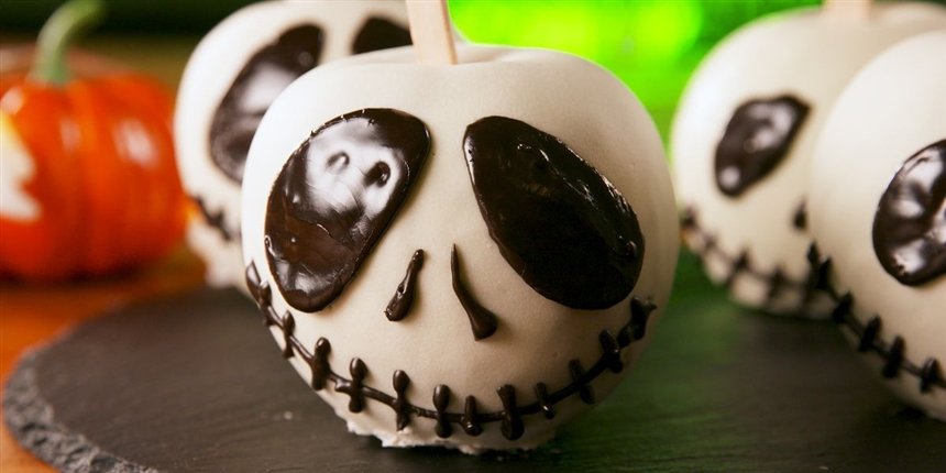 Яблоки на Хэллоуин Яблоки на Хэллоуин