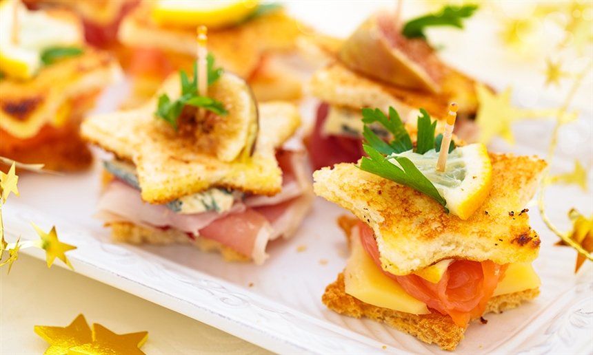 Канапе-звезда