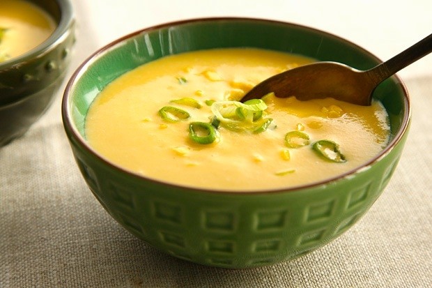 Кукурузно-сырный суп