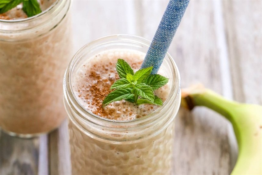 Бананово-арахисовый смузи Бананово-арахисовый смузи
