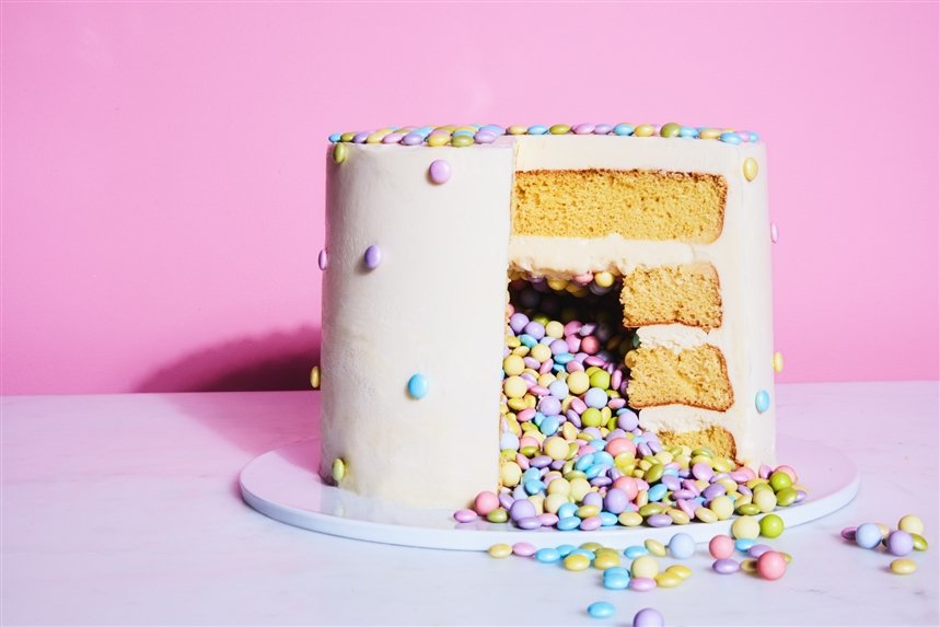 Торт пиньята