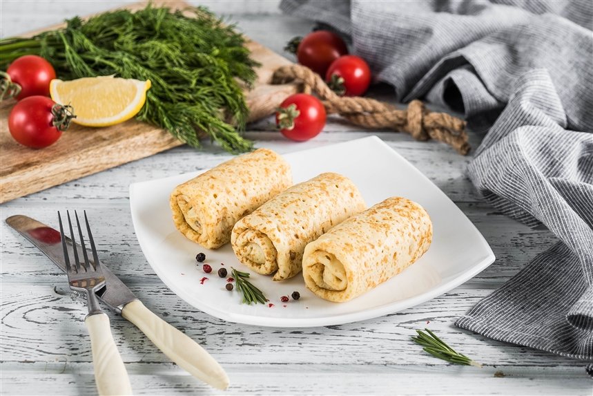 Налистники с мясом Налистники с мясом