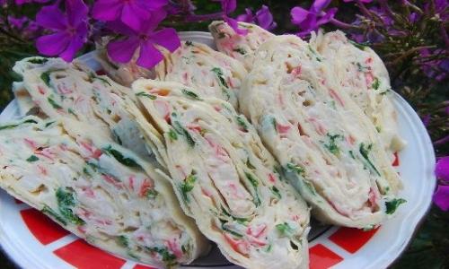 цветочный лаваш