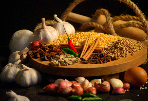 пряности на столе пряности на столе