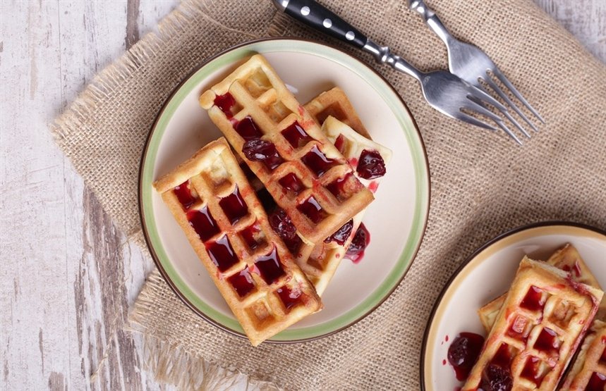 цельнозерновые вафли