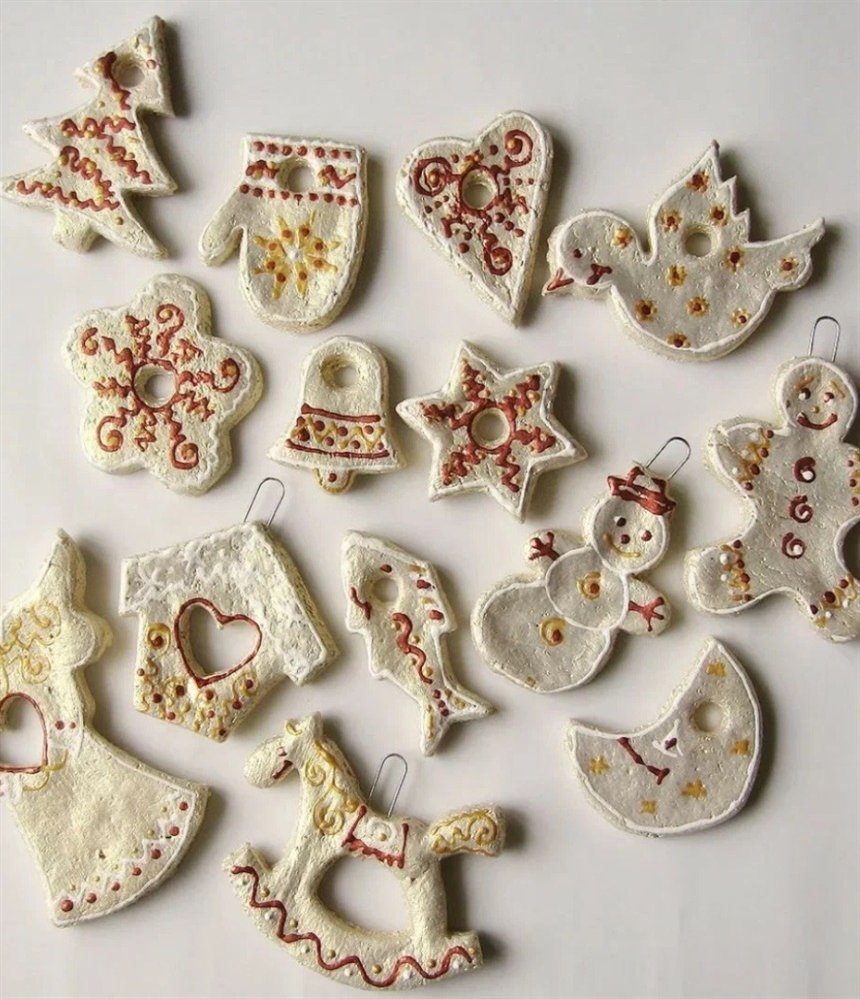 Поделки из соленого теста 