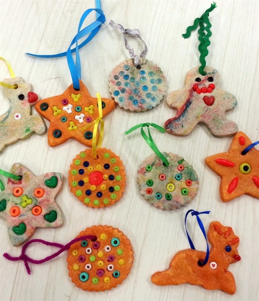 Поделки из соленого теста 