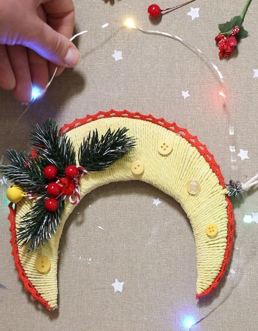 Полумесяц своими руками 