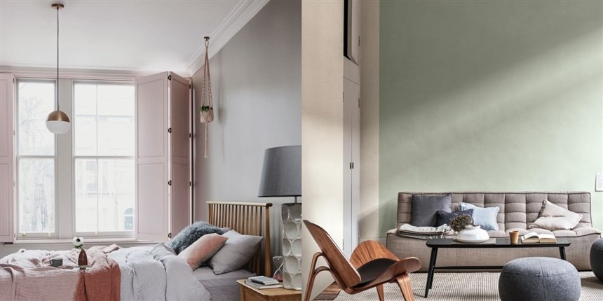 Дизайн в мягких тонах