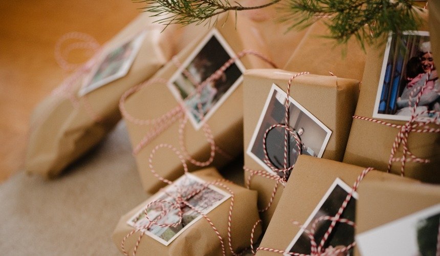 Новогодний декор в скандинавском стиле 