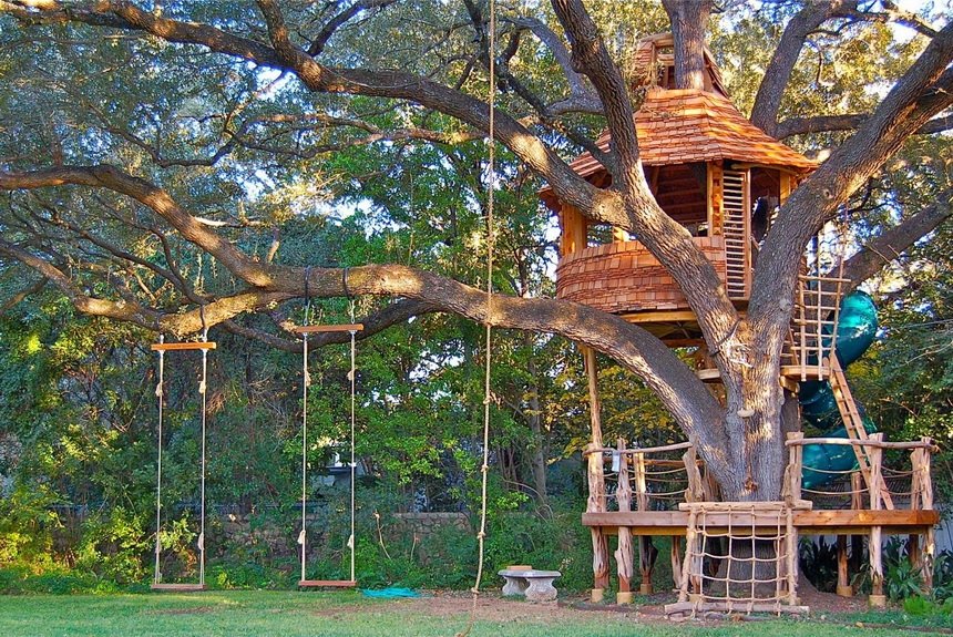 Домик на дереве: как осуществить в своем дворе мечту каждого ребенка