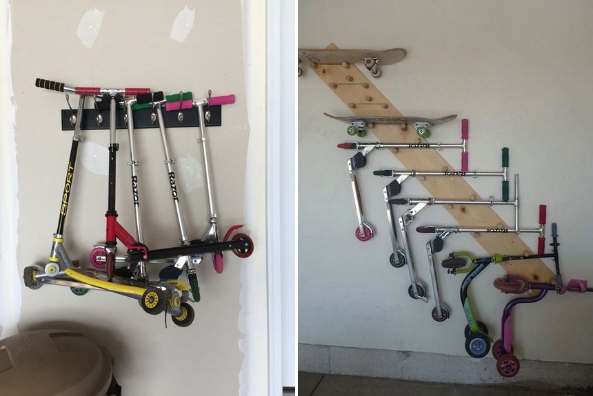 Настенные крепления для самокатов