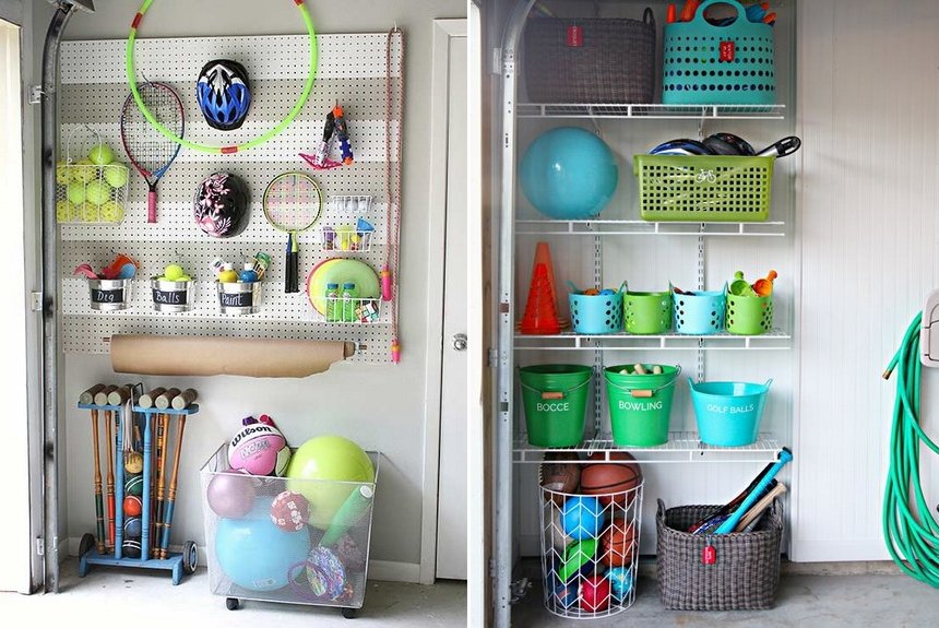 Десткие вещи в гараже