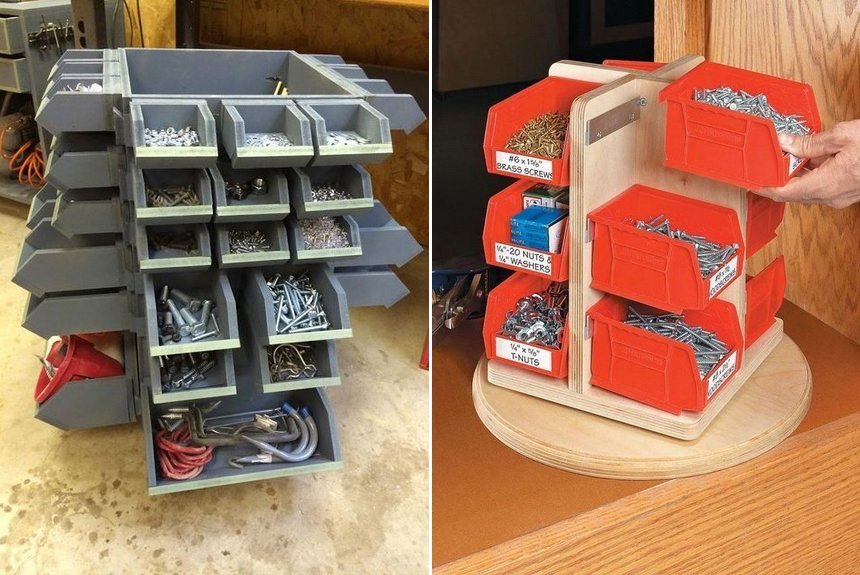 Боксы для крепежных материалов