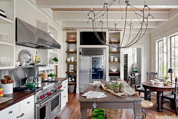 светлая кухня