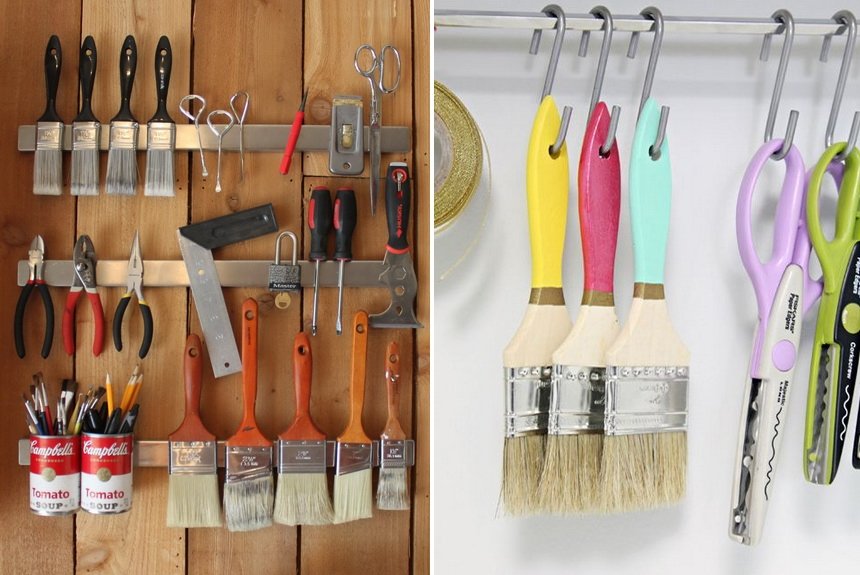 Кисточки и ножницы Кисточки и ножницы