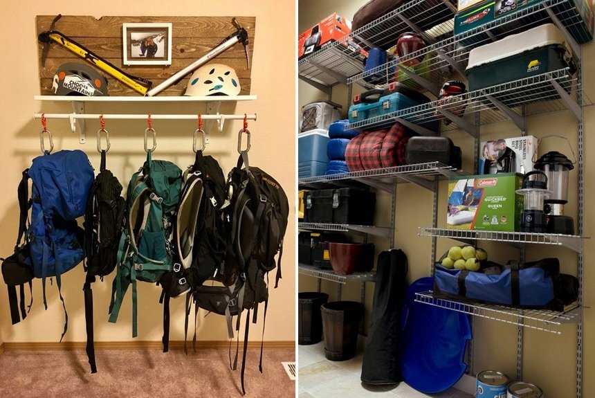 Крючки и полки Крючки и полки