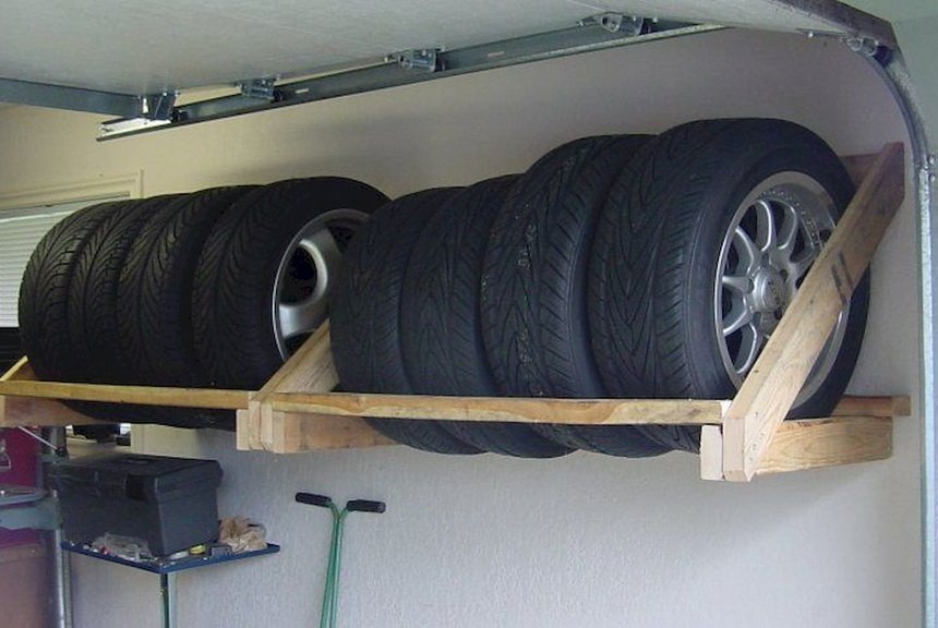 Деревянное крепление для запасных колес Деревянное крепление для запасных колес