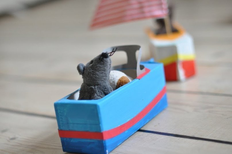 кораблики из тетрапаков