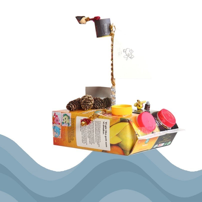 кораблики из тетрапаков