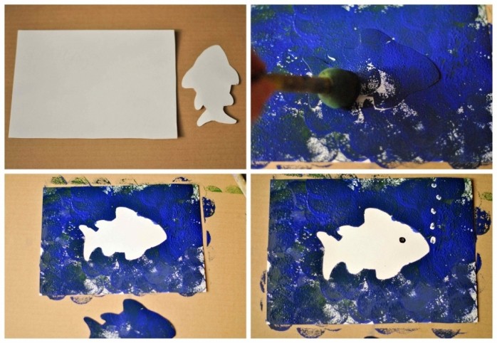 трафарет наоборот трафарет наоборот