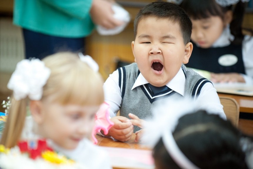 Ребенок устает Ребенок устает