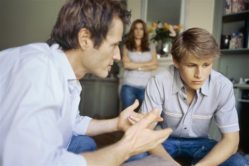 родители и подростки
