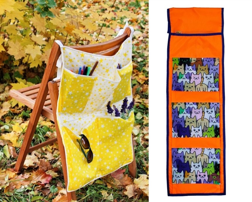 Текстильные кармашки