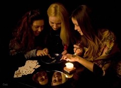 Ведовские гадания в канун  Нового года и Святок