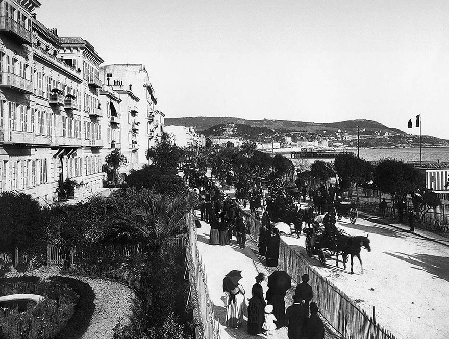 Английская набережная, 1885 Английская набережная, 1885