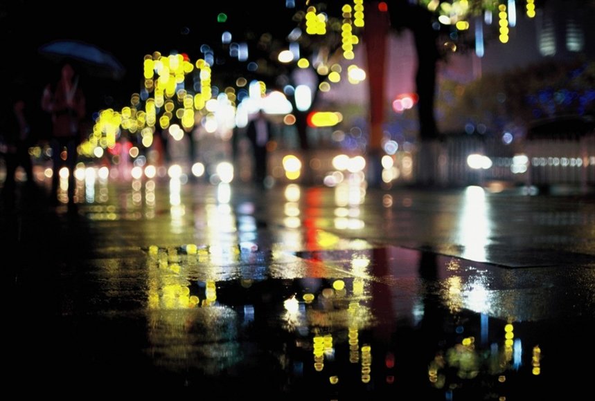 Размытые огни Размытые огни