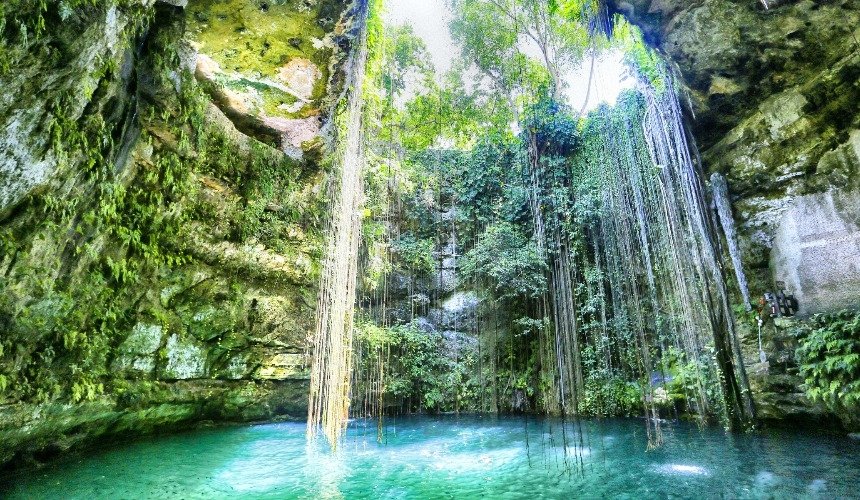 Сеноты, Мексика