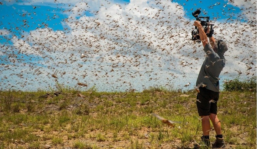 Кадры в момент опасности, когда жизнь бесстрашных фотографов висит на волоске
