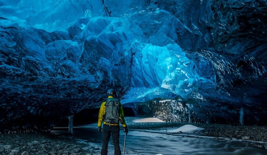 Пещеры ледника Ватнайёкюдль, Исландия