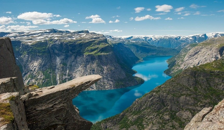 Язык Тролля, Норвегия