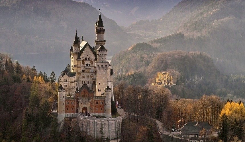 Замок Нойшванштайн, Германия