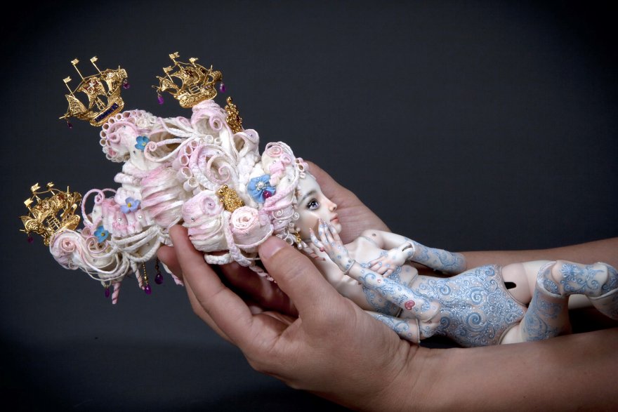 кукла помпадур марина бычкова