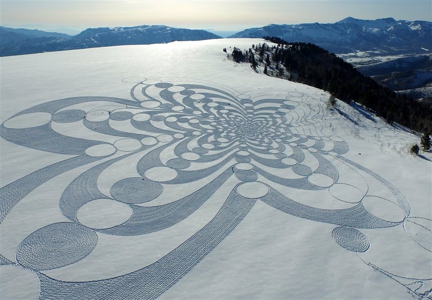 Снежное искусство Снежное искусство