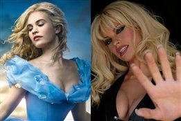 Из Золушки в спасательницу Малибу: Лили Джеймс кардинально изменилась в сериале «Пэм и Томми» 