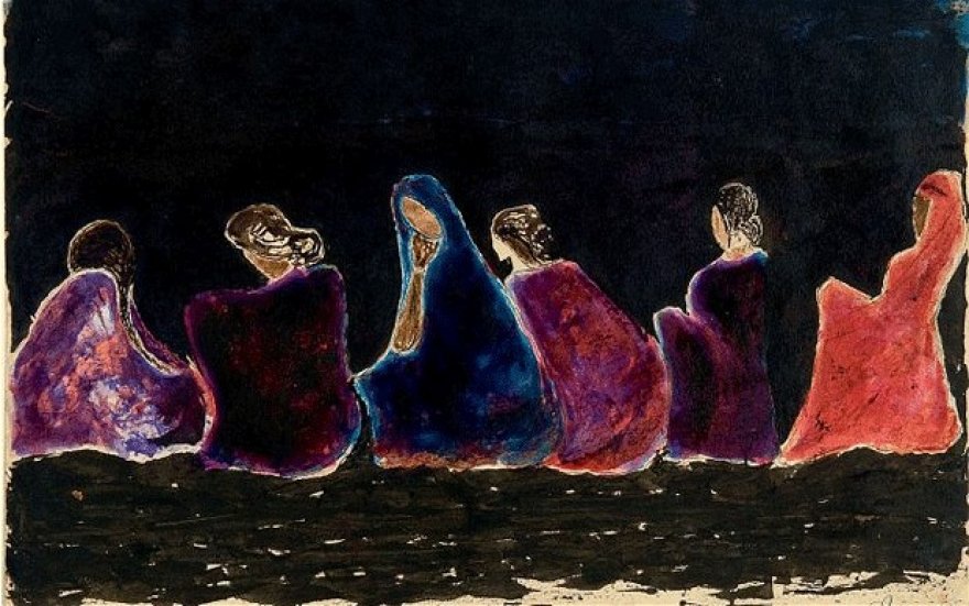 Картина Тагора «В полночь забвенья на поздней окраине жизни моей...» Картина Тагора «В полночь забвенья на поздней окраине жизни моей...»