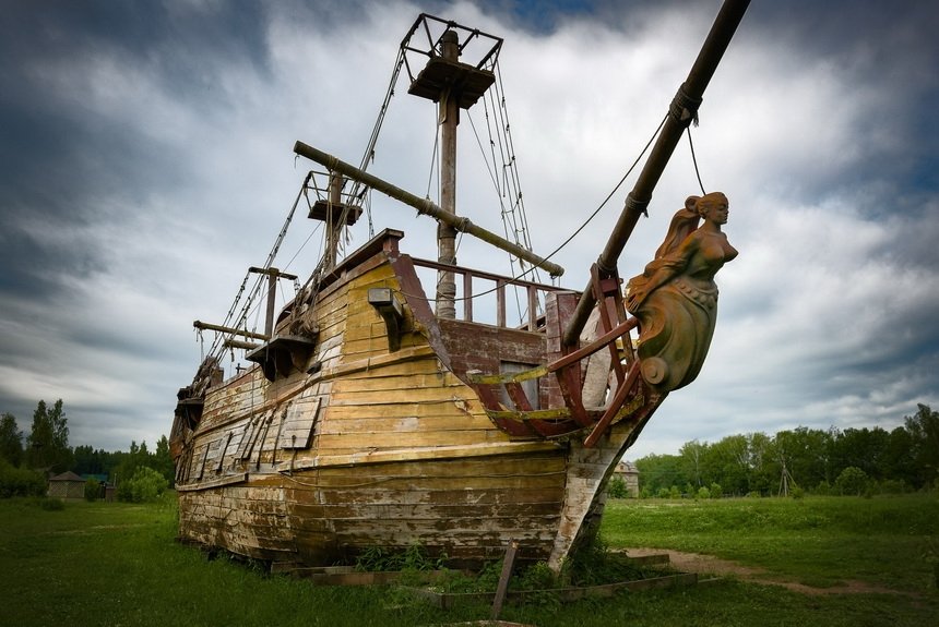 Макет корабля