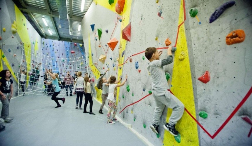 Скалодром в Сокольниках