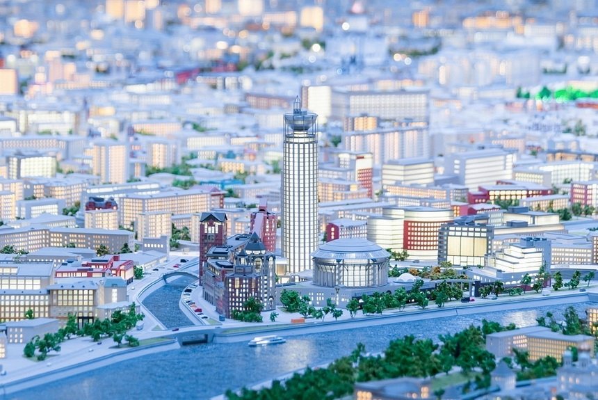 Макет Москвы Макет Москвы