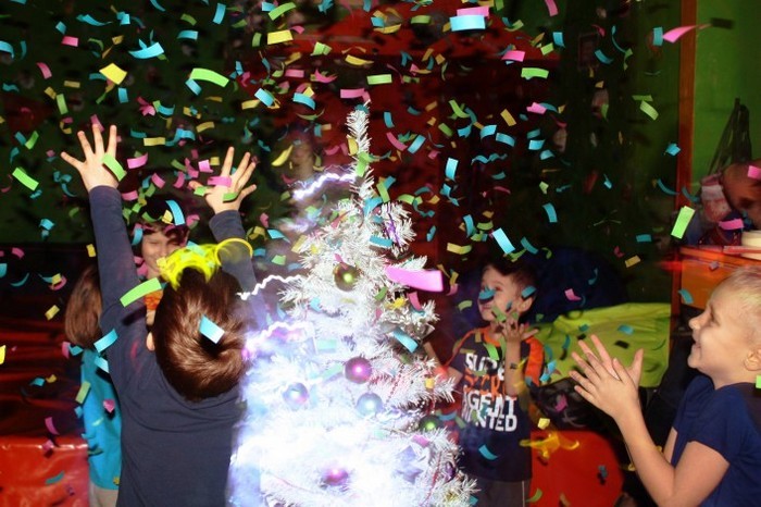 новый год в скалодроме