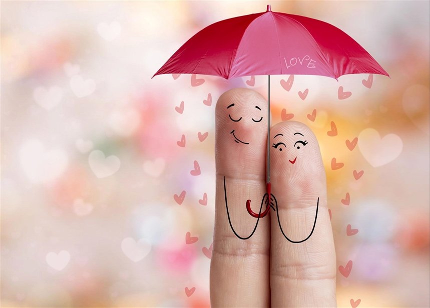 Двое под одним зонтом