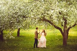 20 идей для весенней свадебной фотосессии