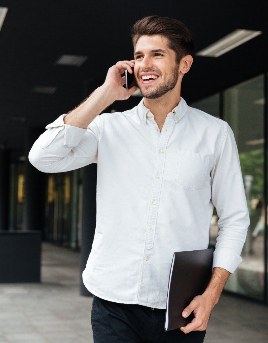 Поза для мужской фотосессии 