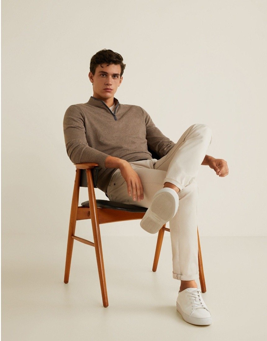 Поза для мужской фотосессии 